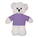 Soft Plush White Teddy Bear with Tee-9