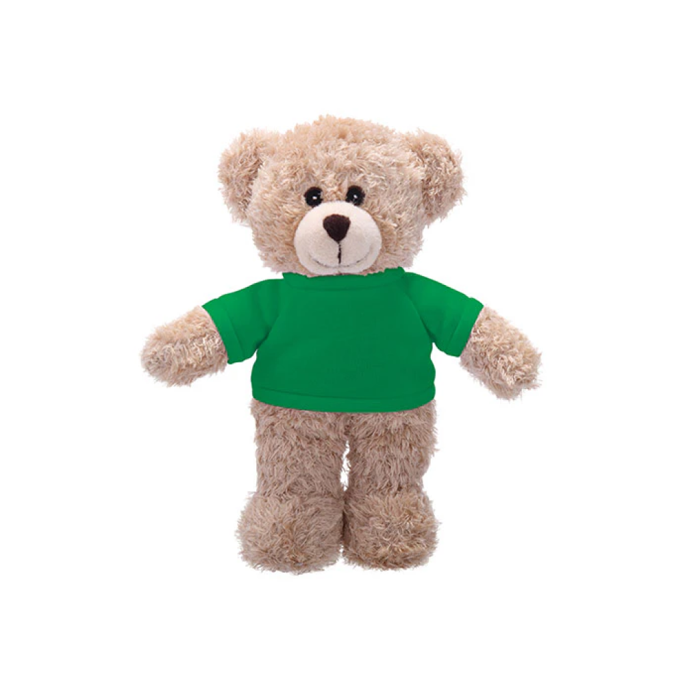 Soft Plush Tan Teddy Bear with Tee