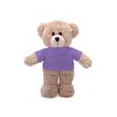 Soft Plush Tan Teddy Bear with Tee-7