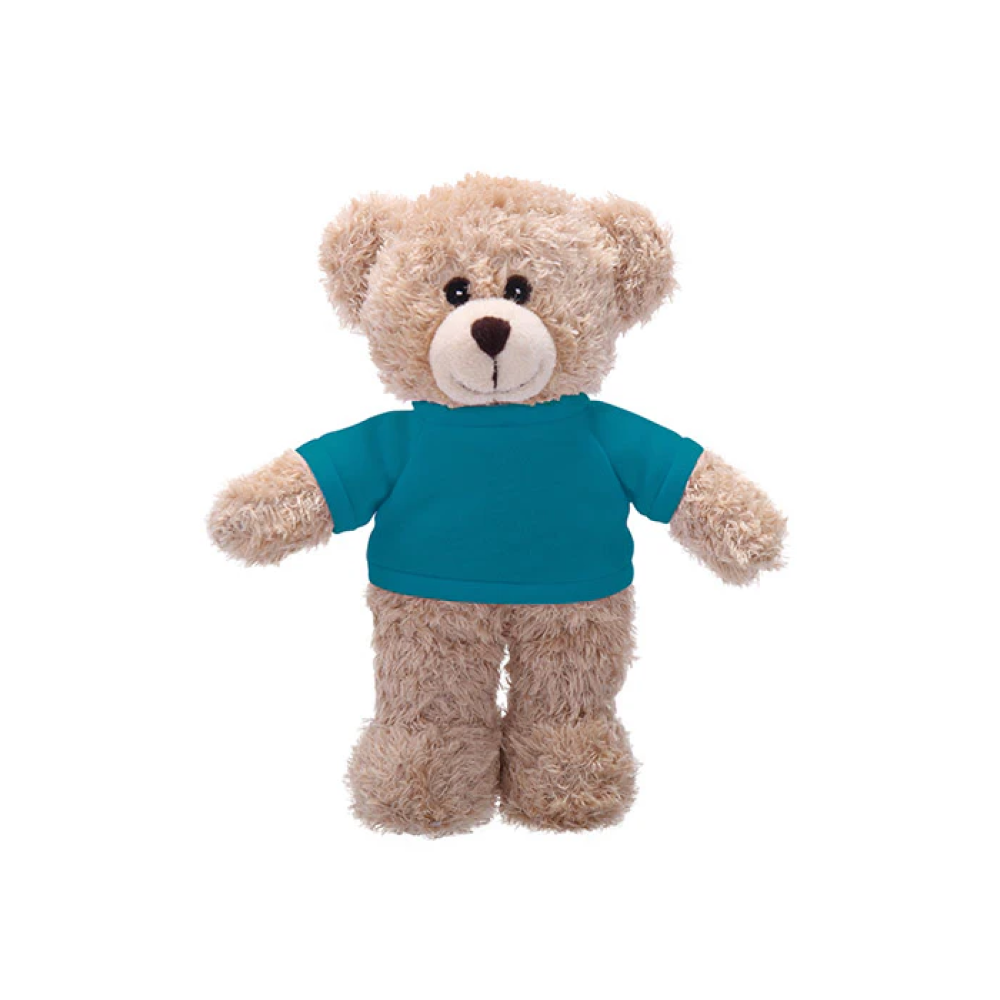 Soft Plush Tan Teddy Bear with Tee