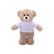 Soft Plush Tan Teddy Bear with Tee