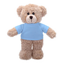Soft Plush Tan Teddy Bear with Tee-15