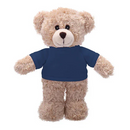 Soft Plush Tan Teddy Bear with Tee-9
