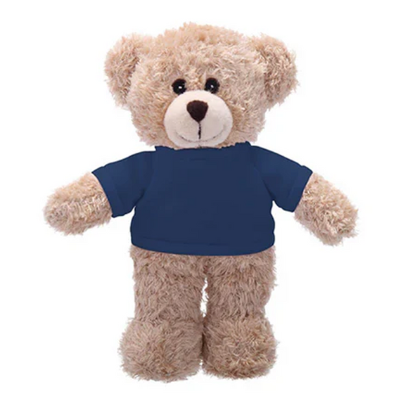 Soft Plush Tan Teddy Bear with Tee