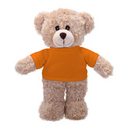 Soft Plush Tan Teddy Bear with Tee-10