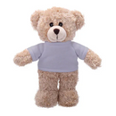 Soft Plush Tan Teddy Bear with Tee-6