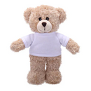 Soft Plush Tan Teddy Bear with Tee-14