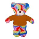 Soft Plush Tie Dye Teddy Bear with Tee-4