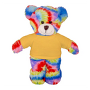 Soft Plush Tie Dye Teddy Bear with Tee-7