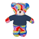 Soft Plush Tie Dye Teddy Bear with Tee-8