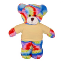 Soft Plush Tie Dye Teddy Bear with Tee-13