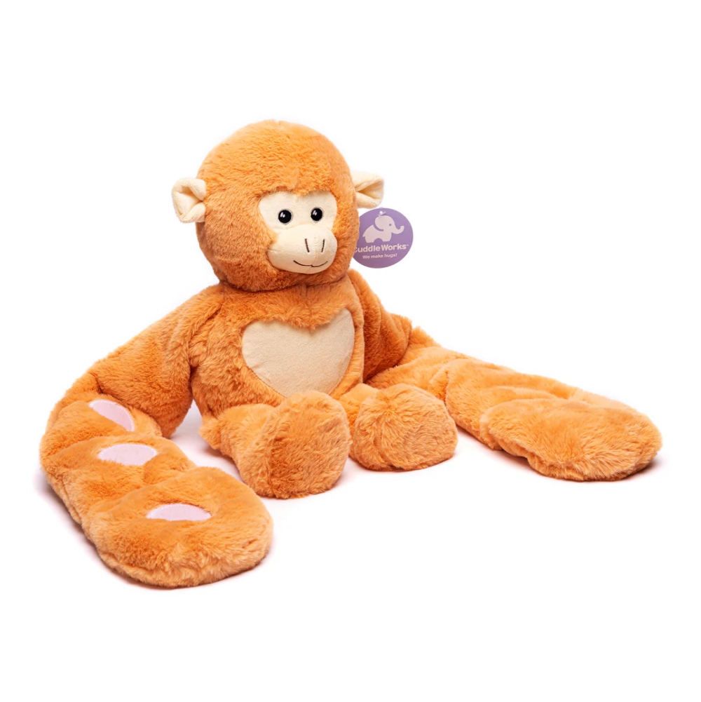 Weighted Plush Monkey Hugger