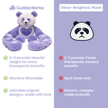 Weighted Plush Panda Hugger