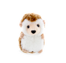 Sitting Snowball Hedgehog Plush Toy, Featuring a Soft, Plush Design That Zips Into a Snowball by Plushland.