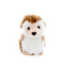 Sitting  Snowball Hedgehog Plush Toy, Featuring a Soft, Plush Design That Zips Into a Snowball by Plushland.