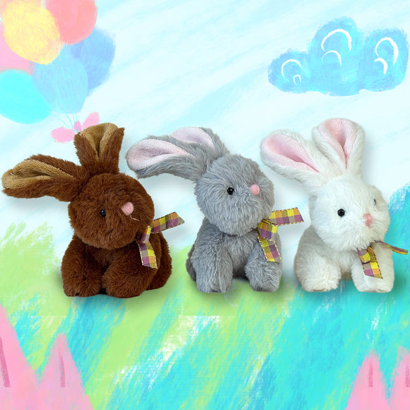 Fluffy Easter Bunny 6"