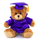 Graduation Mocha Bear 12"-6