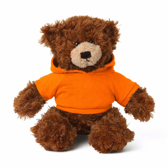Brandon Chocolate Bear Hoodie 12"