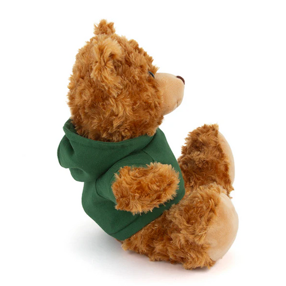 Customized Mocha Bear with Hoodie 11"