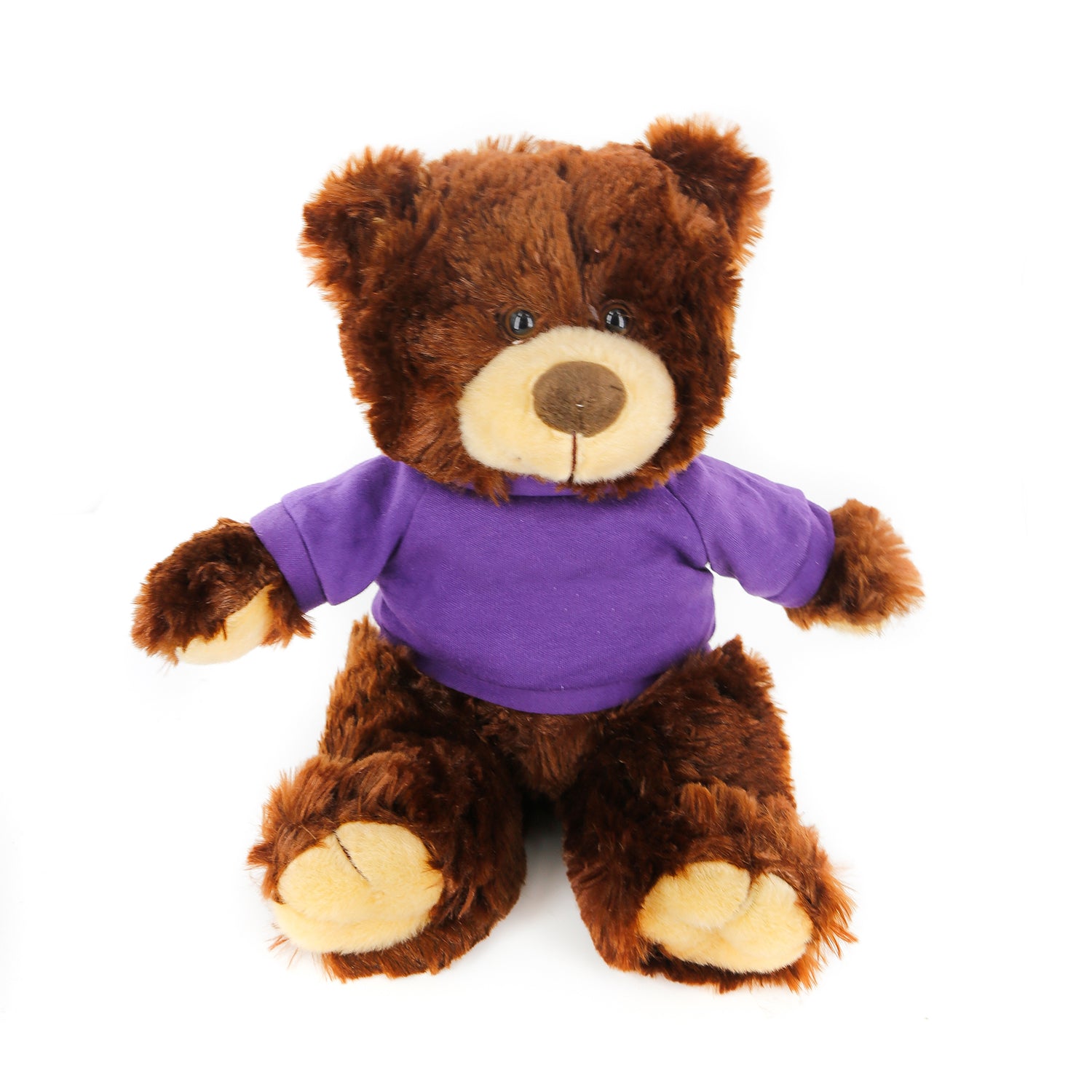 Noah Bear Chocolate Yellow 12"