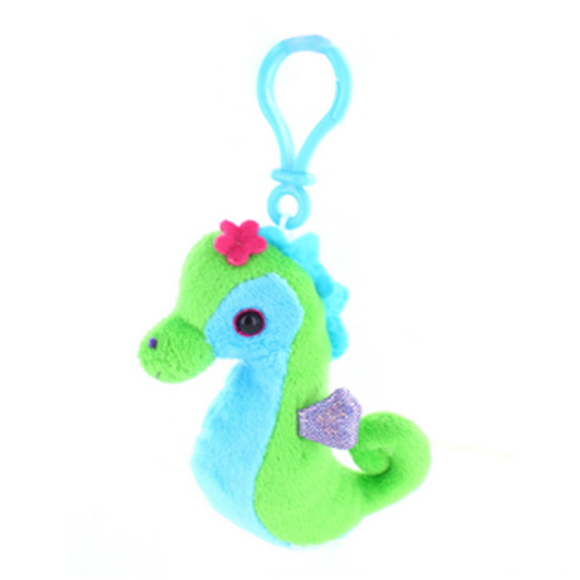 Juno the Seahorse Keychain