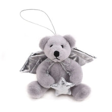 Angel Bear Ornament Silver 4