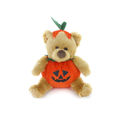 "Halloween Bear 9 Inch Plush – Halloween Plush Animals and Pumpkin Glow Teddy Bear by Plushland"