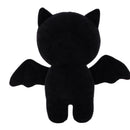 Back view of Halloween Cute Bat Plush showcasing the bat wings and costume