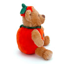 Halloween Pumpkin Bear Plush shown in a side-facing pose with a festive pumpkin design