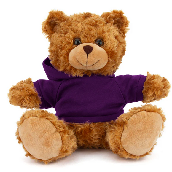 Customized Mocha Bear with Hoodie 11"