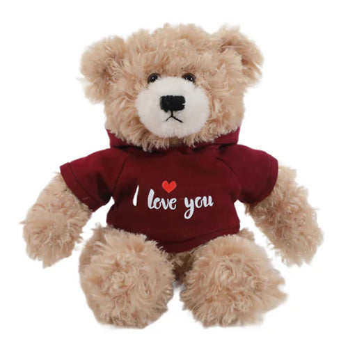 Brandon Bear in Love Hoodie 12"