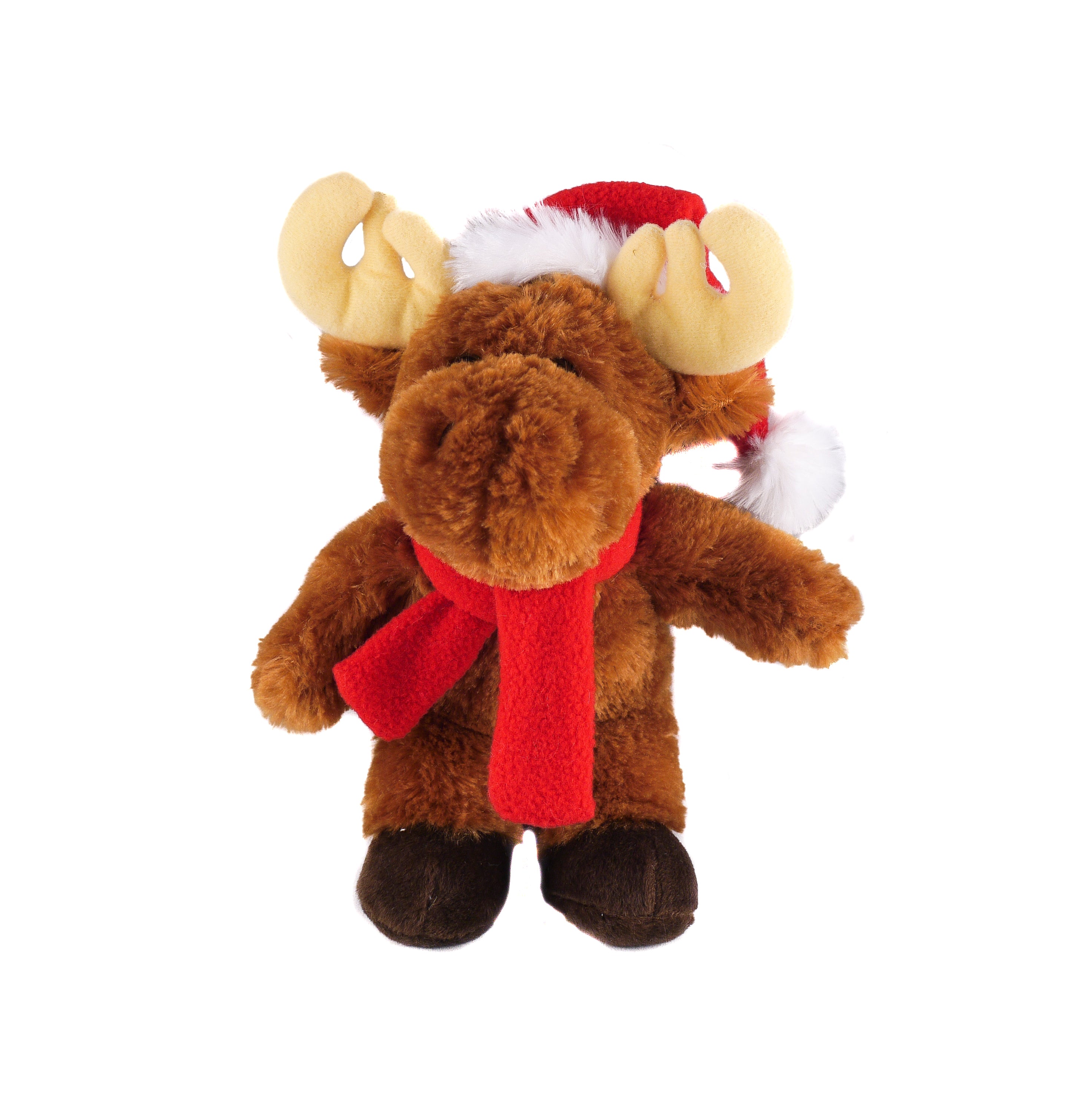 Christmas Moose with Scarf 12"