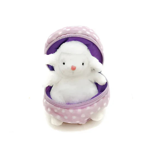 Easter Zip-Up Egg Lamb 6"