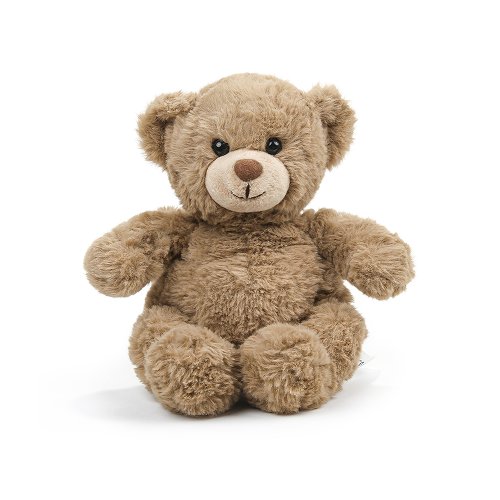 9" Sitting Charlie the Chocolate Bear, Featuring Soft Brown Fur and an Adorable Design by Plushland.