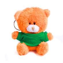 Mocha Qbeba Bear Keychain Personalized Gift 4 Inches