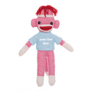 Powder Sock Monkey Plush Animal 8 Inch – Soft Companion With Calm Pose | Plushland