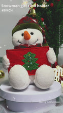 Gift Card Holder Snowman 9