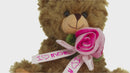 Teddy Bear Holding Love Rose Gift for MOM 6"-4