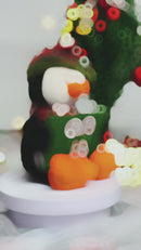 Glittering Holiday Gift card Holder 9" Plush-6