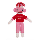 Red Sock Monkey Plush Animal 8 Inch – Bold Pal With Friendly Expression | Plushland