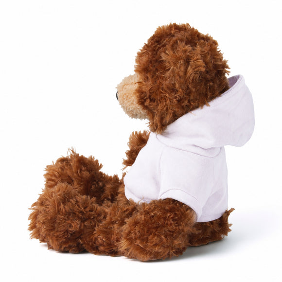 Brandon Chocolate Bear Hoodie 12"