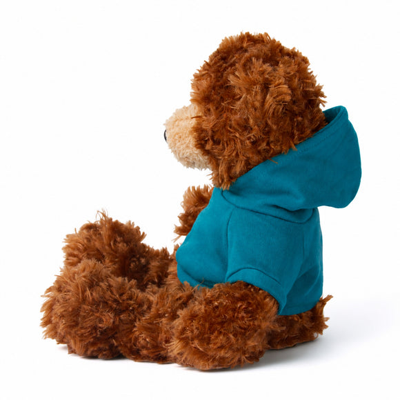 Brandon Chocolate Bear Hoodie 12"