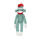 Sock monkey stuffed toy – 20 inch classic plush by Plushland
