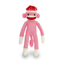Sock monkey stuffed toy – 20 inch classic plush by Plushland
