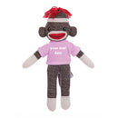 Pink Stuffed Sock Monkey Plush 8 Inch – Sweet Buddy With Soft Feel | Plushland