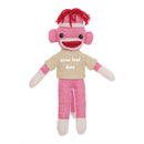Tan Sock Monkey Plush Animal 8 Inch – Simple Pal With Friendly Smile | Plushland