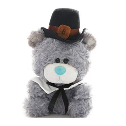 Qbeba Bear Pilgrim Gray