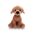 Sitting Labrador Paw Pal, Featuring Soft Fur and an Adorable Design, Perfect for Cuddles by Plushland.