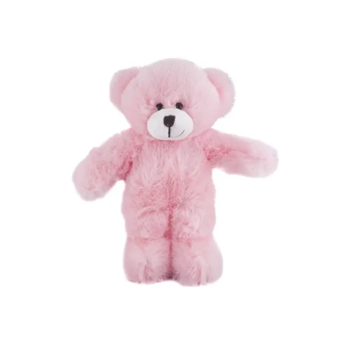 Floppy Teddy Bears Pink 8"