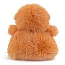 Back view of Weighted Monkey Bitty Buds cuddle monkey toy plush